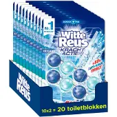 Witte Reus 10x Toiletblok Kracht Actief Oceaan 2 Stuks