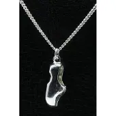 MOOYE ® - Collectie Zilveren Klomp ketting hanger - groot