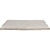 Kidsmill Velours Boxmatras Hoes Natural 80 x 100 cm