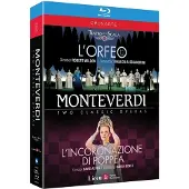 Opus Arte L'Orfeo Le Couronnement de Poppée Blu-ray