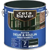 Cetabever deur & kozijn meesterbeits dekkend zijdeglans donkergroen 2,5 liter