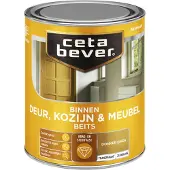 Cetabever deur, kozijn & meubelbeits transparant donker eiken zijdeglans 750 ml