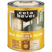 Cetabever deur, kozijn & meubelbeits transparant blank zijdeglans 750 ml