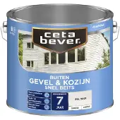 Cetabever gevel & kozijn snel beits dekkend RAL 9001 zijdemat 2,5 liter