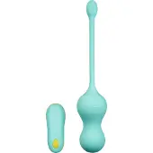 ROMP Cello - vibrerende kegelkogels - afstandsbediening - groen
