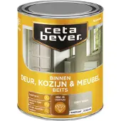 Cetabever binnen deur, kozijn & meubelbeits transparant grey wash zijdeglans 750 ml