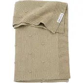 Meyco Baby Mini Knots 75x100 Cm Minicrib Blanket Beige Kinderen