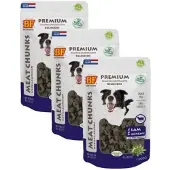 BF Petfood 3x200 gr Biofood meat chunks lam hondensnack