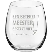 Royal Leerdam Gegraveerde Drinkglas 39cl een betere meester bestaat niet