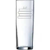 Arcoroc Gegraveerde longdrinkglas 31cl Juf met boeken