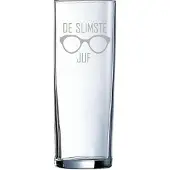 Arcoroc Gegraveerde longdrinkglas 31cl De slimste Juf