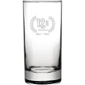 Fusion Gegraveerde Longdrinkglas 28,5cl Opa + Oma 12,5 jaar getrouwd