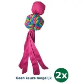 Kong wubba weaves assorti 2x 9x9x33 cm