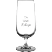 Fusion Gegraveerde bierglas op voet 41cl De Bêste Kollega