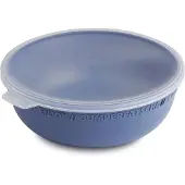 Rotho Kom met deksel - - TRESA - 1,02 l - Gerecycled PP kunststof zonder BPA - Vaatwasmachinebestendig