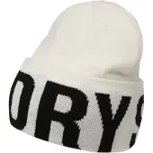 Superdry Gebreide Mountain Muts Wit Grootte: 1SIZE