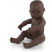 Miniland Afrikaanse Babypop 40 Cm