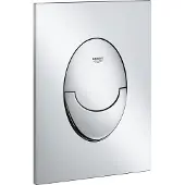 GROHE Skate Air S bedieningspaneel - Extra smal - chroom - geschikt voor inbouwreservoirs