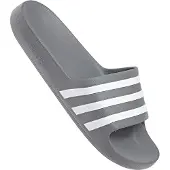 Adidas Originals Muiltjes 'Adilette Aqua' grafiet / wit