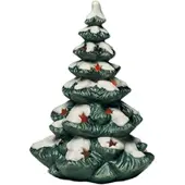 Goebel - Kerst | Decoratief beeld / figuur Lichtjesboom | Aardewerk - 18cm - kerstboom