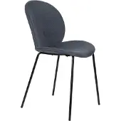 Zuiver Stoel Bonnet Chair Grey/Blue
