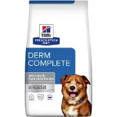 Hill's Pet Nutrition Derm Complete Skin Care & Food Sensitivities hondenvoer 12 kg
