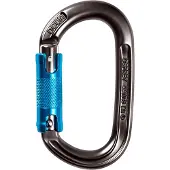 Ocun Osprey Triple Karabijnhaak, grijs/blauw 2023 Karabijnhaken