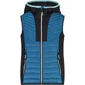 CMP Kinderen Hybrid Hoodie Bodywarmer (Maat 164, Blauw)