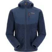 Rab - Wandel- en bergsportkleding - Outpost Hoody Deep Ink voor Heren - Maat XL - Blauw