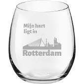 Royal Leerdam Gegraveerde Drinkglas 39cl Rotterdam