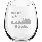 Royal Leerdam Gegraveerde Drinkglas 39cl Utrecht