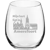 Royal Leerdam Gegraveerde Drinkglas 39cl Amersfoort