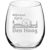 Royal Leerdam Gegraveerde Drinkglas 39cl Den Haag