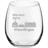Royal Leerdam Gegraveerde Drinkglas 39cl Vlaardingen