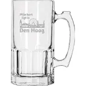 Libbey Gegraveerde Bierpul 1ltr Den Haag