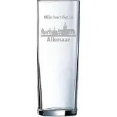 Arcoroc Gegraveerde longdrinkglas 31cl Alkmaar
