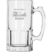 Libbey Gegraveerde Bierpul 1ltr Assen