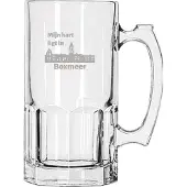Libbey Gegraveerde Bierpul 1ltr Boxmeer