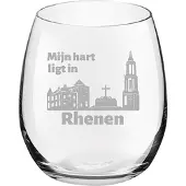 Royal Leerdam Gegraveerde Drinkglas 39cl Rhenen