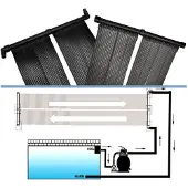 vidaXL Solarverwarmingspanelen voor zwembad 4 st 80x620 cm