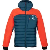 Rock Experience Heren Wild Cat Hybrid Jas (Maat L, Blauw)