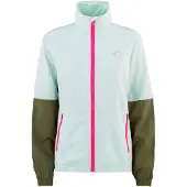 Kari Traa Nora Jas Dames, wit/olijf M 2022 Hardloopjacks