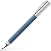 Faber-Castell vulpen - Ambition precious resin - blauw - B - FC-147143