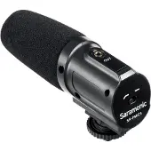 Saramonic SR-PMIC3 Microphone d'enregistrement avec Suspension intégrée pour DSLR/Caméscope Noir