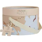 OYOY Puzzel - Wereld - 32 Bakstenen - - OneSize - Puzzels