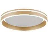 Selltec Plafondlamp Q Vito Ø 40cm Messing