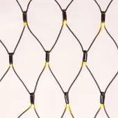 LumenXL Koppelbare netverlichting | vanaf 2 m² | 200 LEDs | warm wit | rubber