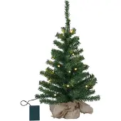 Star Trading Kleine LED boom Toppy in jute zak