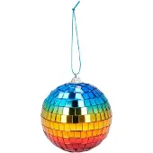 Boland Set 6 Discoballen Rainbow (8cm)