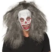 Boland Latex hoofdmasker Zombie | grey (grijs)